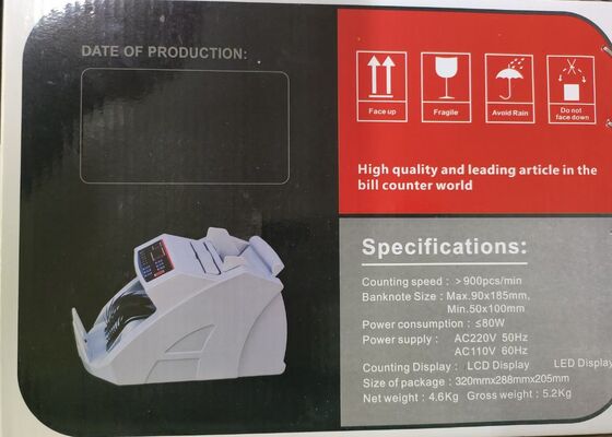 Portable Bill Counter Suitable For All Currencies Sells Well Very Popular And Cheap High Quality And Leading Article In The Bill Counter World