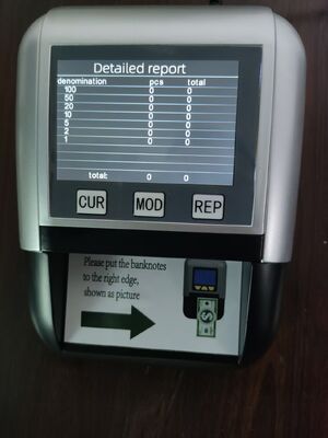 Money Counterfeit Detector Machine Money Detector Scanner Sells Well