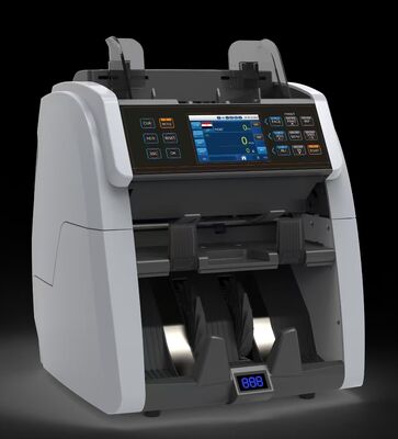 Bank Grade Money Couner And Sort Recognize The Serial Number And Detect The Counterfeits Automatic Currency Recognition Function