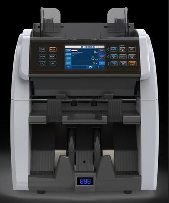 Bank Grade Money Couner And Sort Recognize The Serial Number And Detect The Counterfeits Automatic Currency Recognition Function