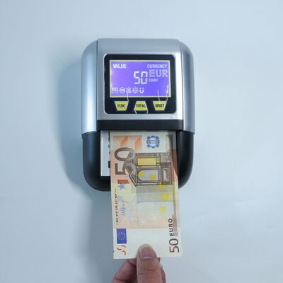 Money Detector Counterfeit Money Detector Useful Available For USD,EUR,IDR,MEX,VND,TRL,COP Etc