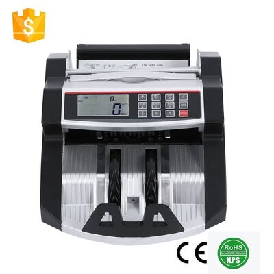 Cash Counting Machine Mixed Bills Portable Bill Counter LED Display