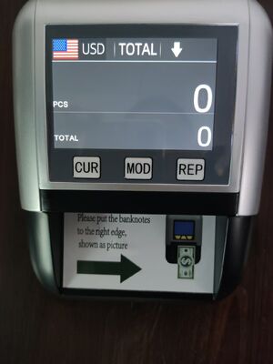 Money Counterfeit Detector Machine Money Detector Scanner Sells Well